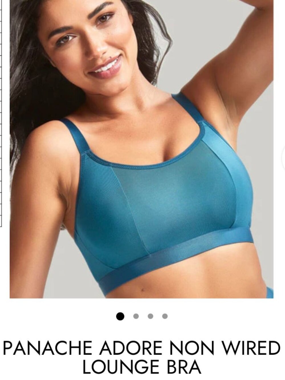 Panache Adore, Teal, Non-Wired Lounge Bra, 30GG(UK)